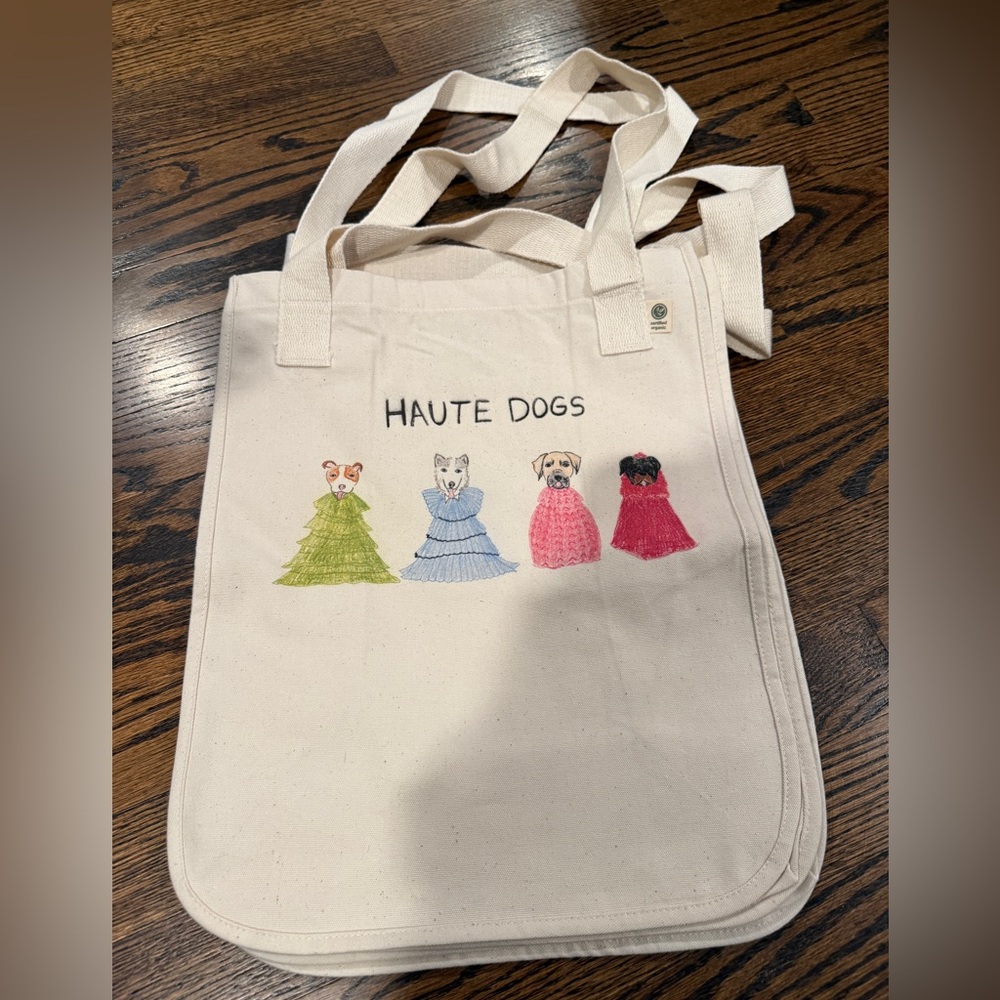 Unfortunate Portrait Haute Dogs Canvas Tote Bag